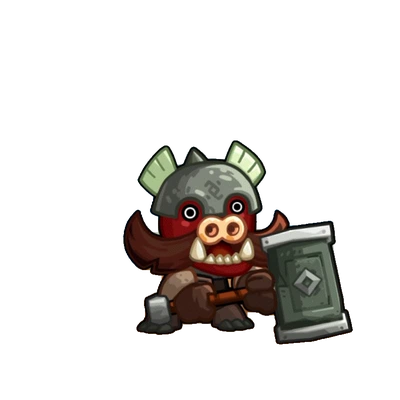 Croman animated hero with background removed