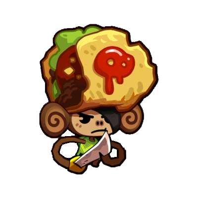 Montacos animated hero with background removed