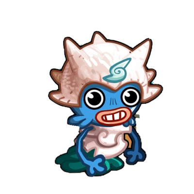 Squiggly animated hero with background removed