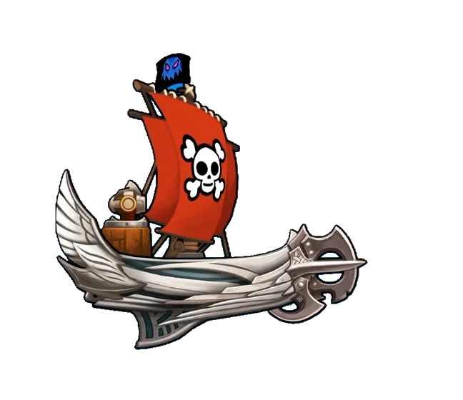 Stonebreaker animated ship with its game background removed